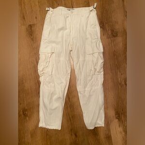 TNA off-white Cargo Pants